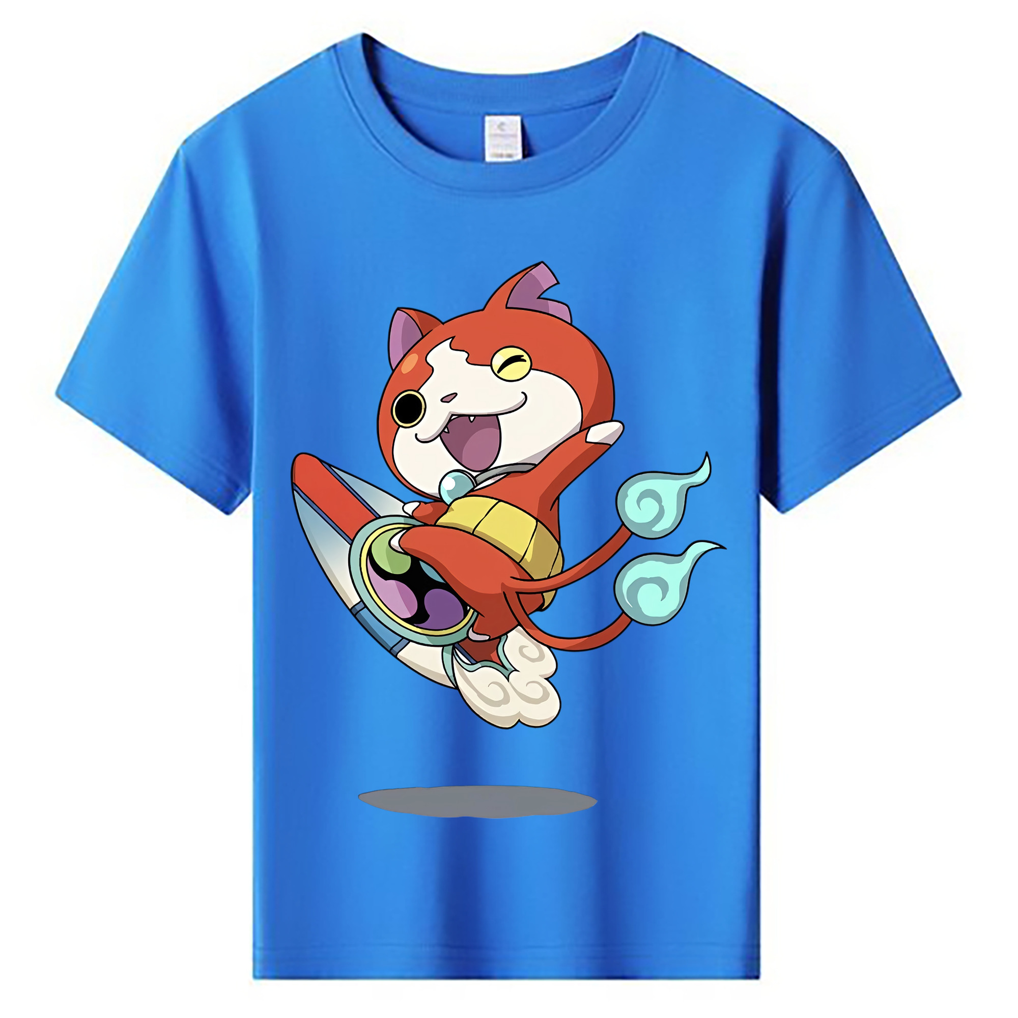 （画像用） 妖怪ウォッチ Yo-kai Watch 綿100％キッズTシャツ（フロントプリント）